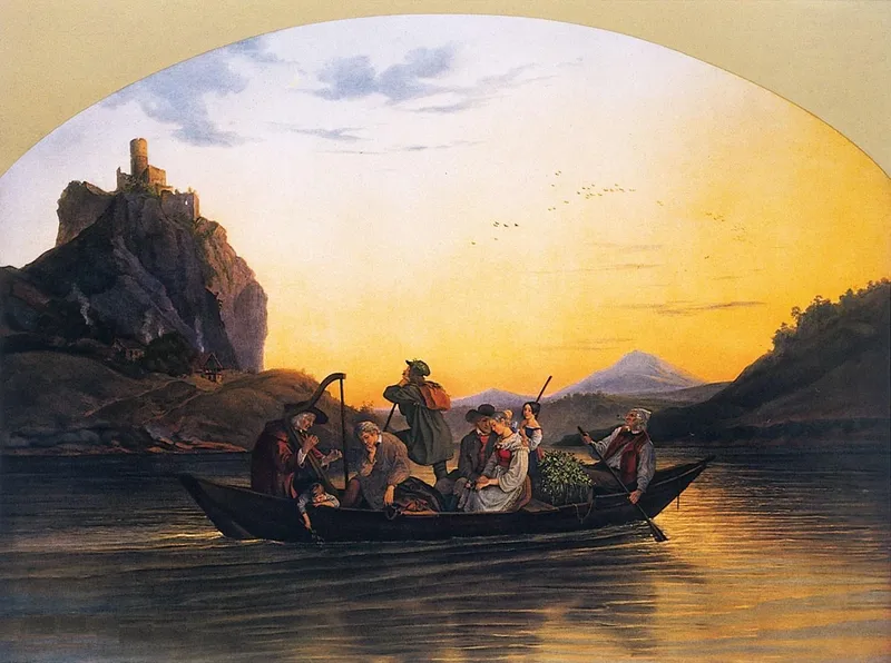 Überfahrt am Schreckenstein